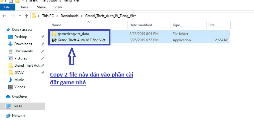 Hướng dẫn cài đặt GTA 4 bản Việt hóa