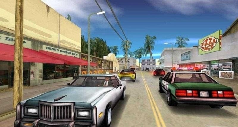 Tạo hình bối cảnh trong game GTA Vice City