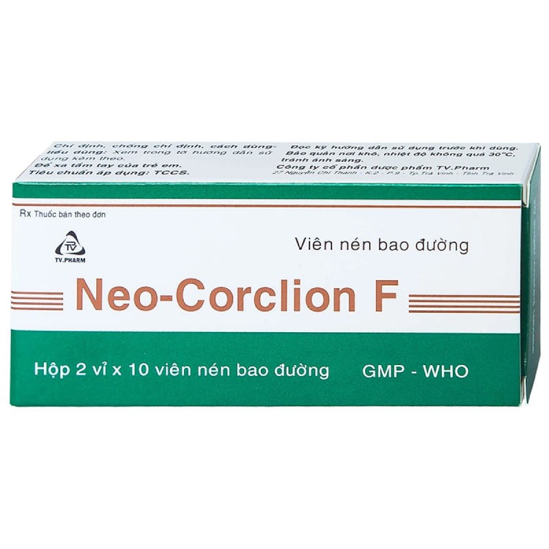 thuoc neo corclion f