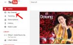 Cách đặt hình nền trên youtube