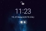 Cài lịch làm hình nền android