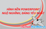 Hình nền ngộ nghĩnh cho powerpoint