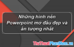 Hình nền powerpoint đẹp welcome